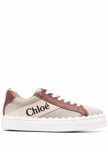 Chloé Woody low-top sneakers - Neutrals