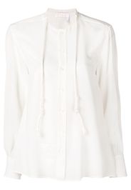 Chloé drawstring detail blouse - White