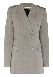 CHLOÉ double-breasted blazer - Grey