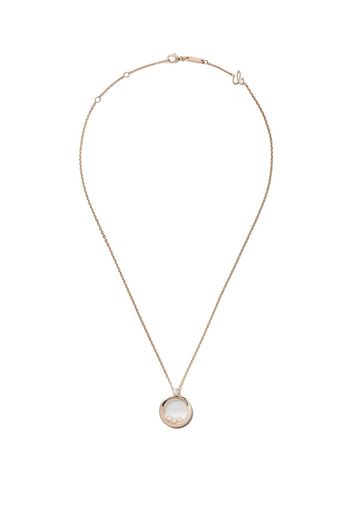 Chopard 18kt rose gold Happy Diamonds Icons pendant