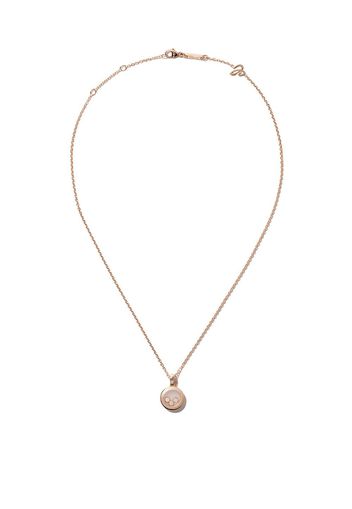 Chopard 18kt rose gold Happy Diamonds Icons necklace