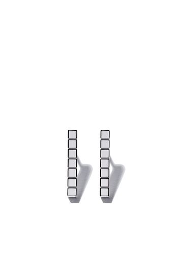 Chopard 18kt white gold Ice Cube Pure earrings - Fairmined White Gold