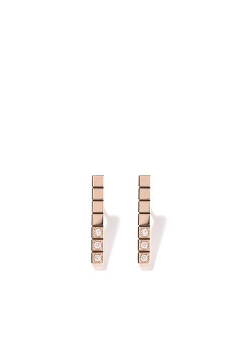 Chopard 18kt rose gold Ice Cube Pure earrings - Fairmined Rose Gold