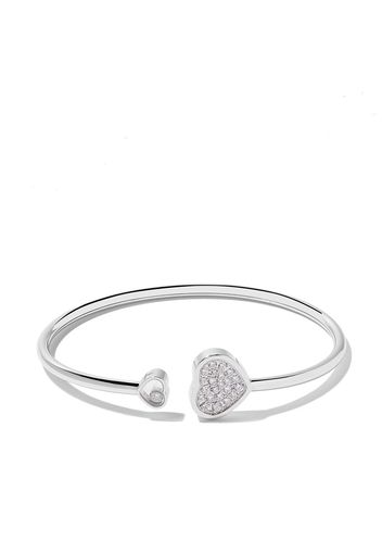 Chopard 18kt white gold Happy Hearts diamond bangle