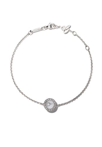 Chopard 18kt white gold Happy Diamonds Icons bracelet