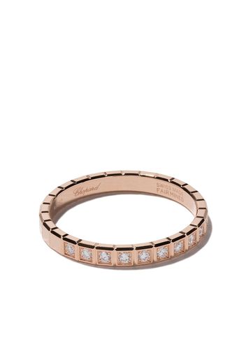 Chopard 18kt rose gold Ice Cube diamond ring - Fairmined Rose Gold