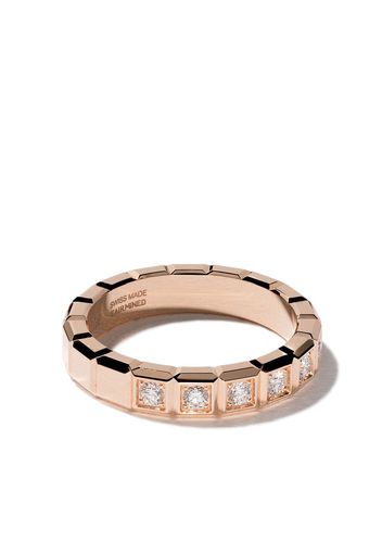 Chopard 18kt rose gold Ice Cube diamond ring - Fairmined Rose Gold