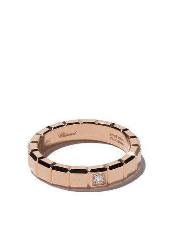 Chopard 18kt rose gold Ice Cube diamond ring - Fairmined Rose Gold