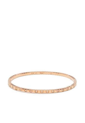 Chopard 18kt rose gold Ice Cube diamond bangle - Pink