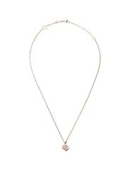 Chopard 18kt rose gold Happy Diamonds Icons pendant necklace