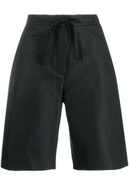 Christian Dior Pre-Owned quilted long shorts - Black
