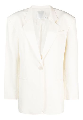 Christopher Esber The Bermuda single-breasted blazer - White