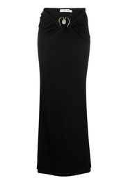 Christopher Esber Orbit ruched maxi skirt - Black