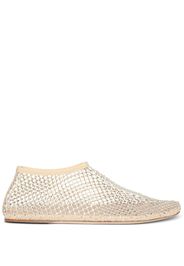 Christopher Esber Minette mesh ballerina shoes - Neutrals