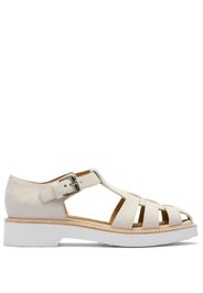 Church's Hove W4 caged Nubuck-leather sandals - White