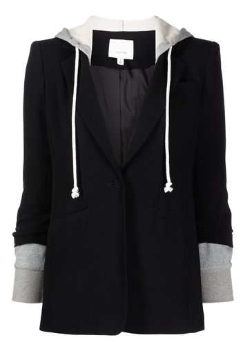 Cinq A Sept single-breasted drawstring blazer - Black