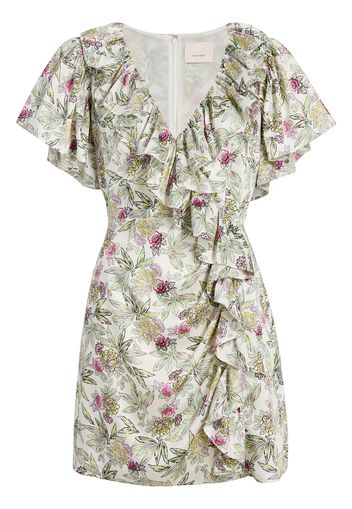 Cinq A Sept Evans floral-print dress - Neutrals