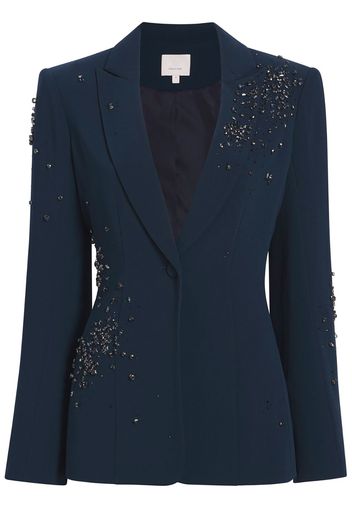 Cinq A Sept Cheyenne rhinestone-embellished blazer - Blue