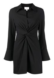 Cinq A Sept Mckenna twist-detail dress - Black