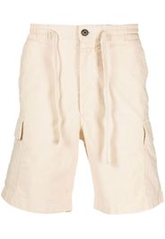 Closed drawstring-waist cargo short - Neutrals