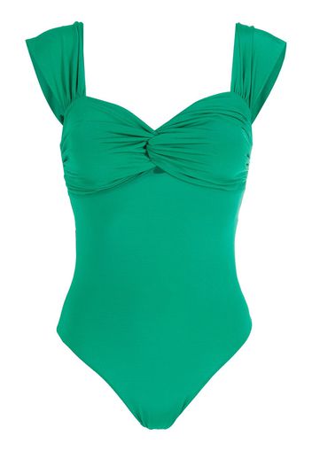 Clube Bossa Margareta ruched swimsuit - Green