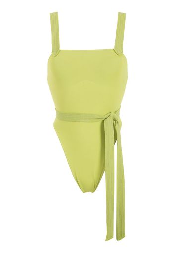 Clube Bossa Cascari tie-waist swimsuit - Green