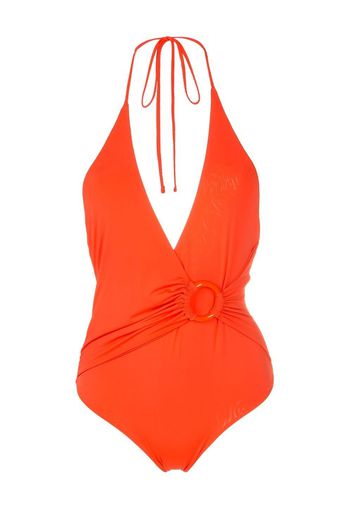 Clube Bossa Davis ring-embellished swimsuit - Orange