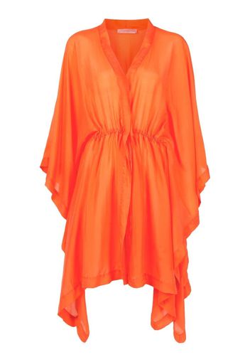 Clube Bossa Nila draped dress - Orange