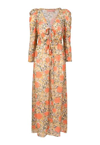 Clube Bossa Darina floral-print maxi dress - Orange