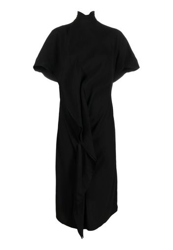 colville ruffle-detail dress - Black