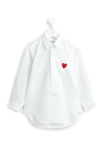 Comme Des Garçons Play Kids classic shirt - White