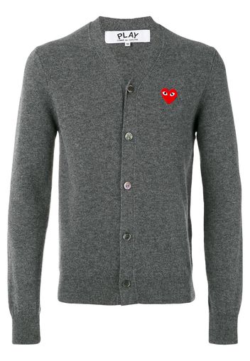 Comme Des Garçons Play lightweight cardigan - Grey