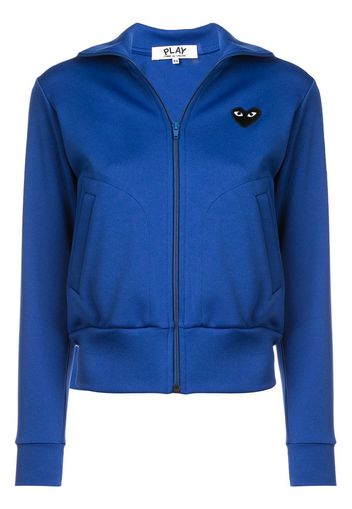 Comme Des Garçons Play track jacket - Blue