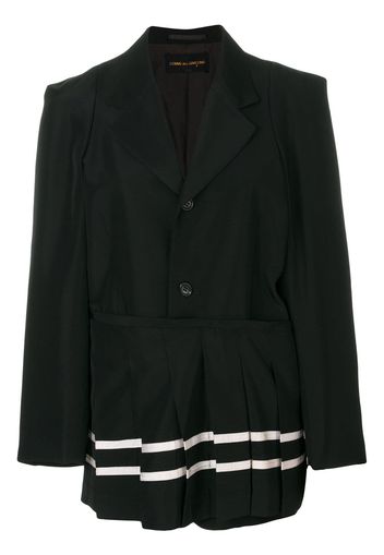 Comme Des Garçons Pre-Owned skirted jacket - Black