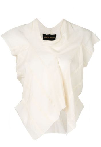 Comme Des Garçons Pre-Owned 1997 asymmetric blouse - Neutrals