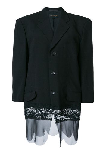 Comme Des Garçons Pre-Owned buttoned blazer - Black