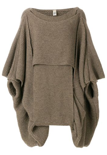 Comme Des Garçons Pre-Owned knitted sweater - Brown