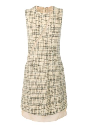 Comme Des Garçons Pre-Owned 1997 checked dress - Neutrals