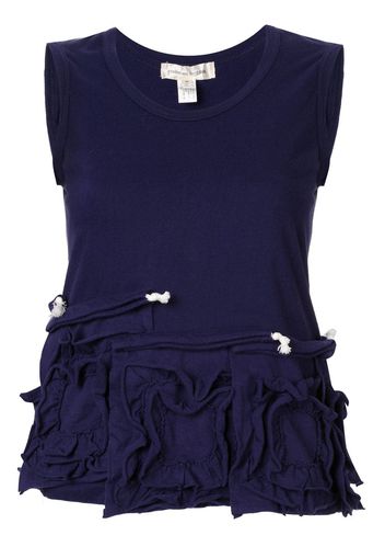 Comme Des Garçons Pre-Owned Sleeveless Tops - Purple