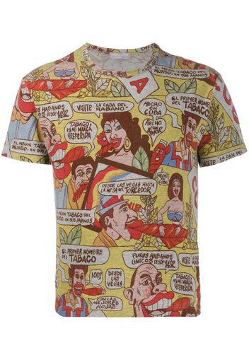 2002 comics print t-shirt