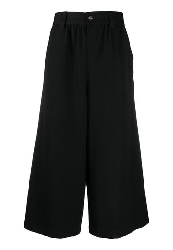 2000s cropped wide-leg trousers