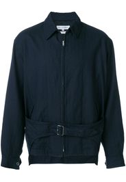 Comme Des Garçons Pre-Owned SHIRT buckle strap jacket - Blue