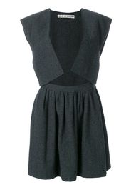 Comme Des Garçons Pre-Owned open front dress - Grey