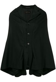 Comme Des Garçons Pre-Owned 1995 cape jacket - Black