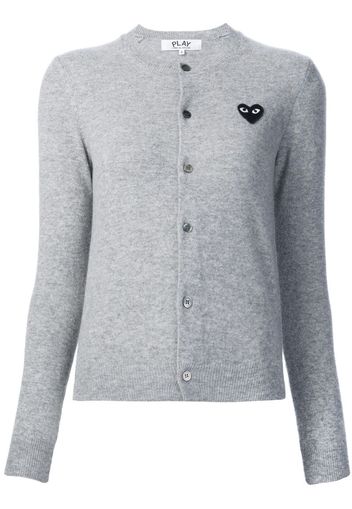 heart logo cardigan