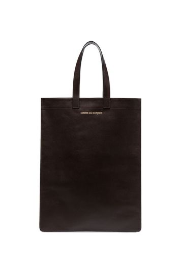 logo print tote bag