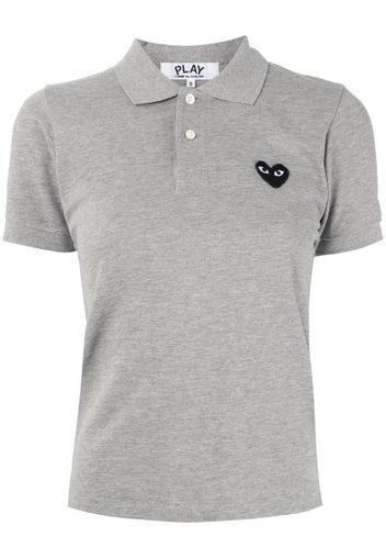 logo embroidered polo shirt