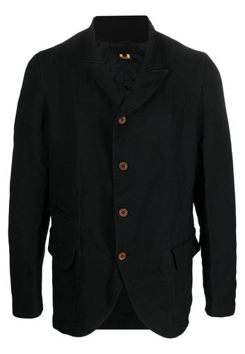 Comme Des Garçons Shirt single-breasted blazer jacket - Black