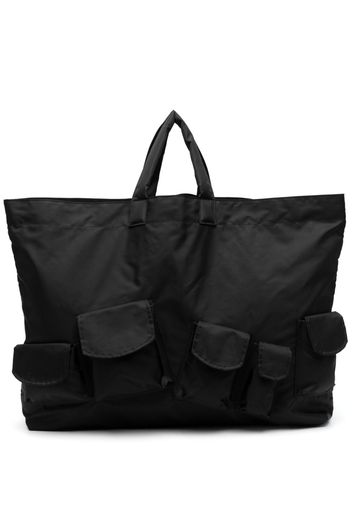 Comme Des Garçons Shirt multi-pocket tote bag - Black