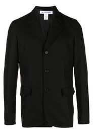 Comme Des Garçons Shirt notched single-breasted blazer - Black